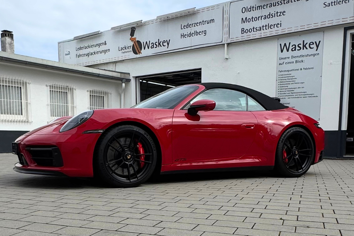 Porsche 911 Typ 992 Carrera 4 GTS Cabriolet Verdeck erneuern lassen