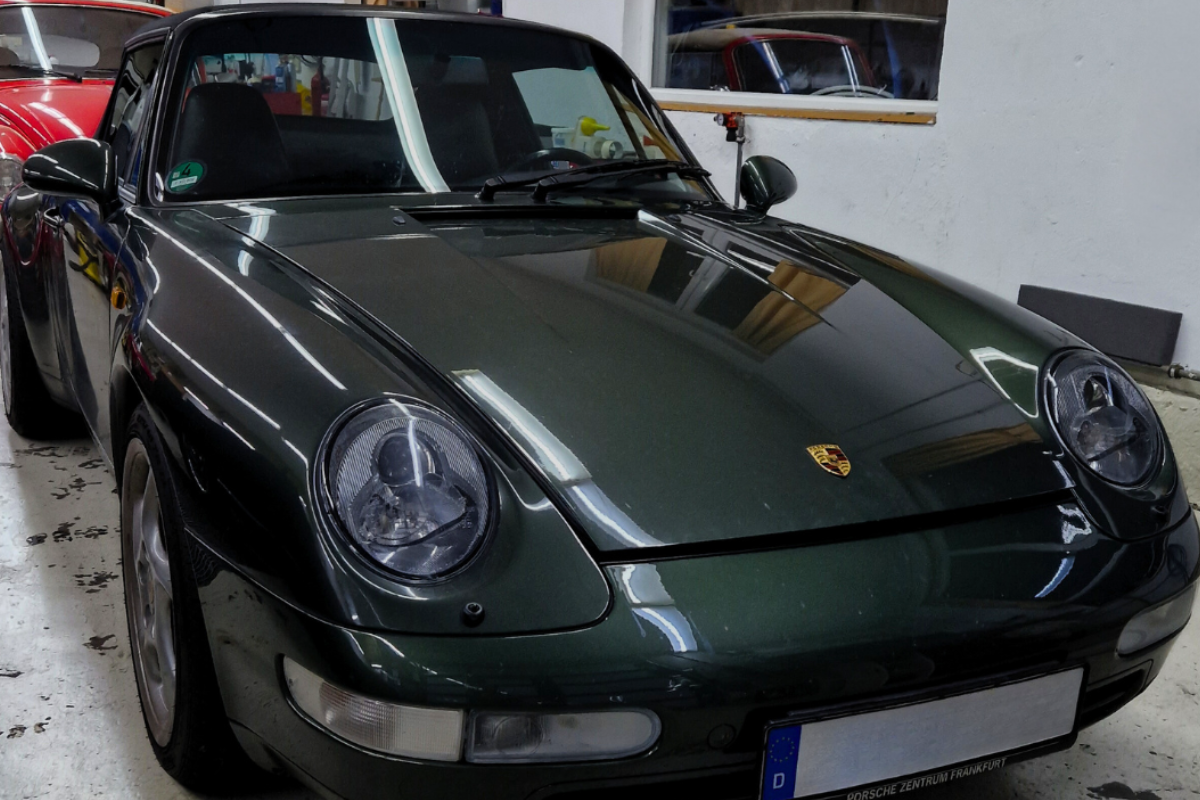 Porsche 993 neues Verdeck