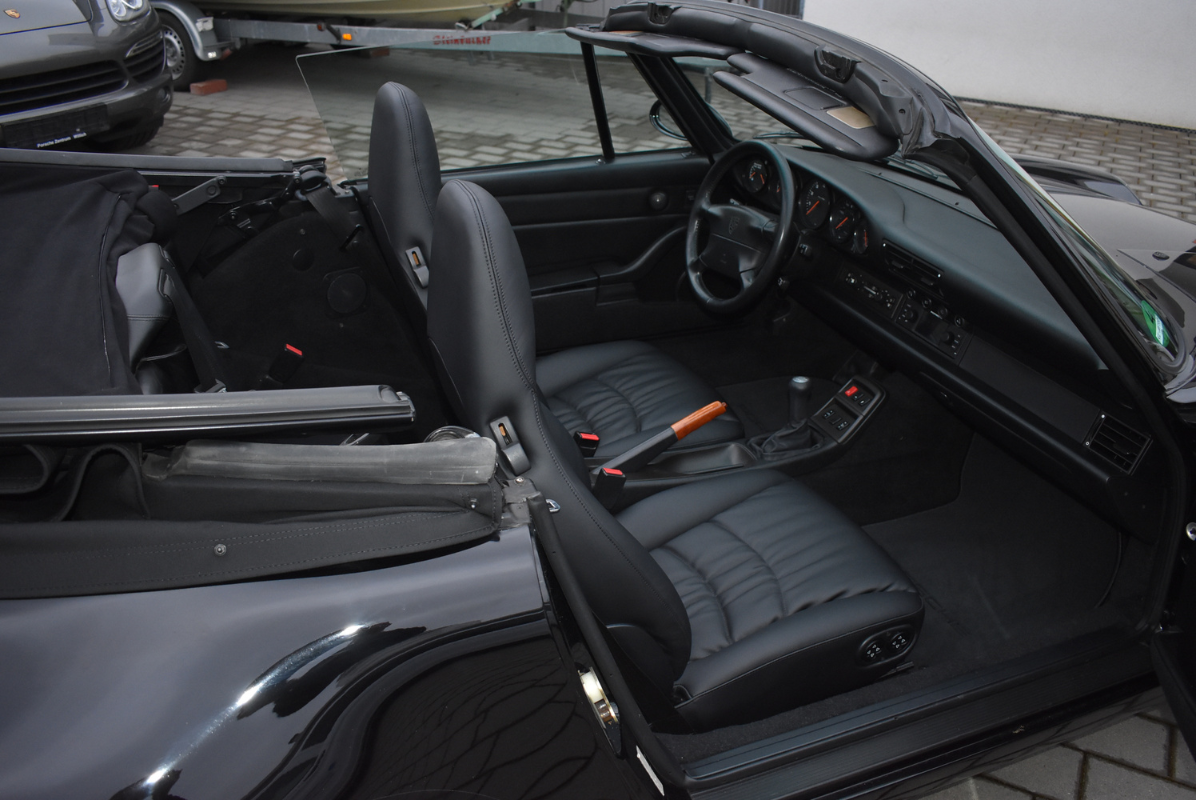 Autositze neu gepolstert und neu bezogen Vedeck neu Porsche 911 993 Cabrio