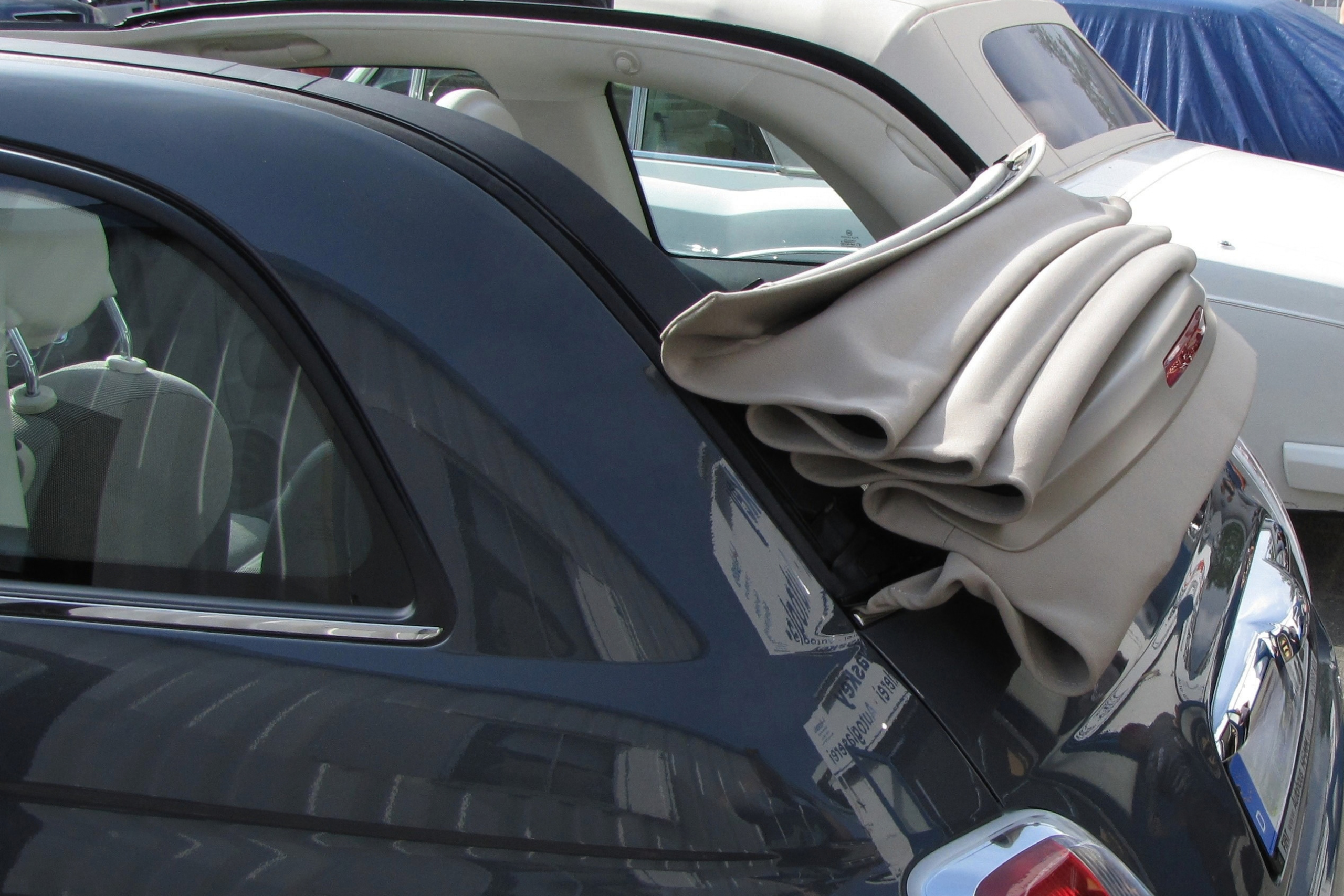 Fiat 500 Cabrio Verdeck defekt
